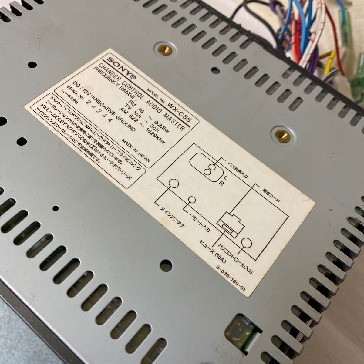 Yahoo!オークション - SONY CD カセット WX-C55 動作未確認 ジャンク Yahoo!オークション - SONY CD カセット WX-C55 動作未確認 ジャンク