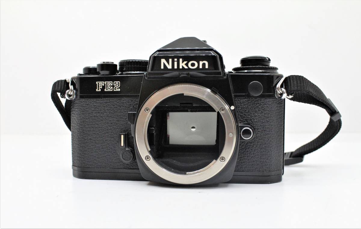 ★良品★NIKON ニコン FE2 ブラックボディ！ シンプルで使いやすいフィルムカメラの中でも名機です！ OK968