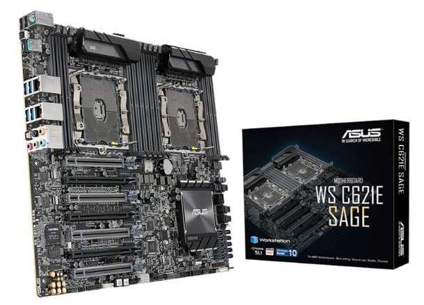 新品 ASUS WS C621E SAGE マザーボード Intel C612 LGA 3647 EATX DDR4