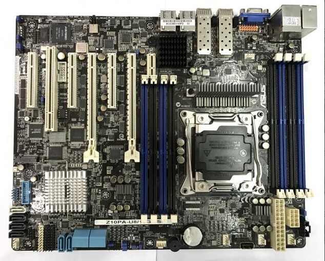 新品に近い ASUS Z10PA-U8/10G-2S マザーボード Intel C612 Socket 2011-3 ATX DDR4