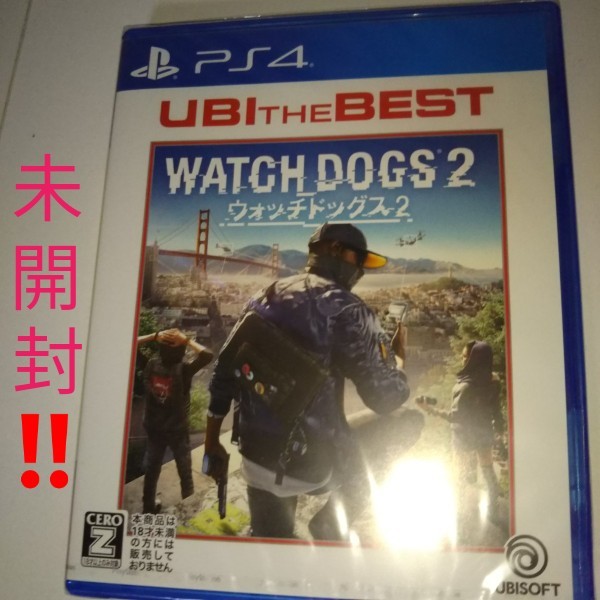 PS4 Watch Dogs 2 未開封！
