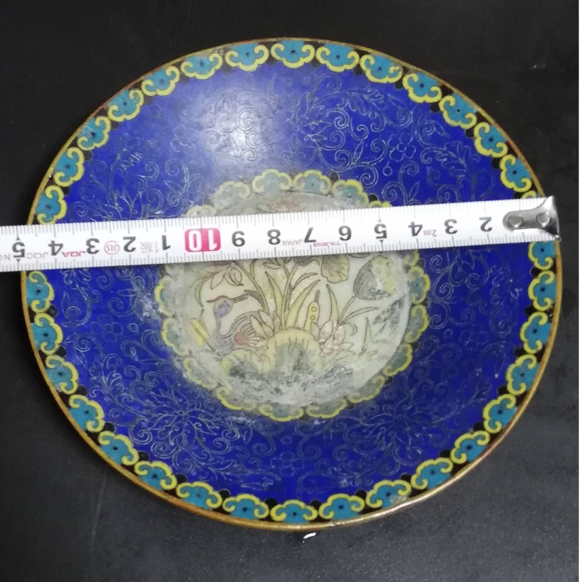 中国清代 古銅 糸法郎 景泰藍 煎茶道具 茶道具_画像9