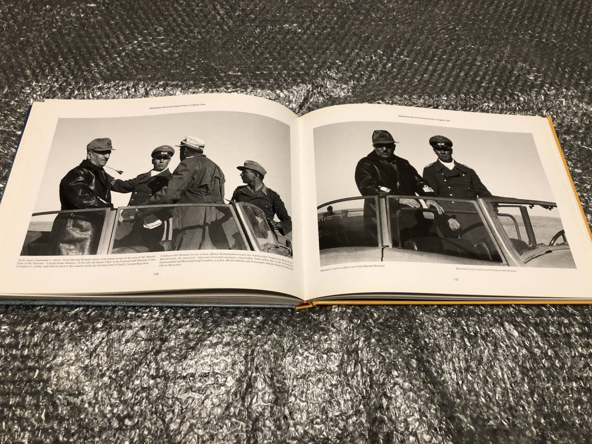 洋書☆ナチス ロンメル将軍とアフリカ機甲部隊【写真集】砂漠の 洋書☆ナチス ロンメル将軍とアフリカ機甲部隊【写真集】砂漠の