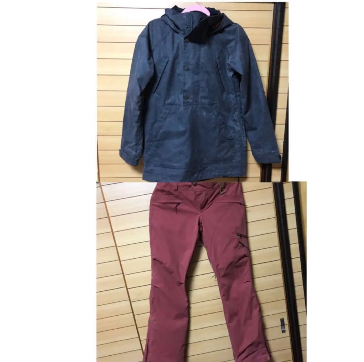 人気沸騰】 スノーボードウェア レディース BURTON 上下セット - 上下 ...