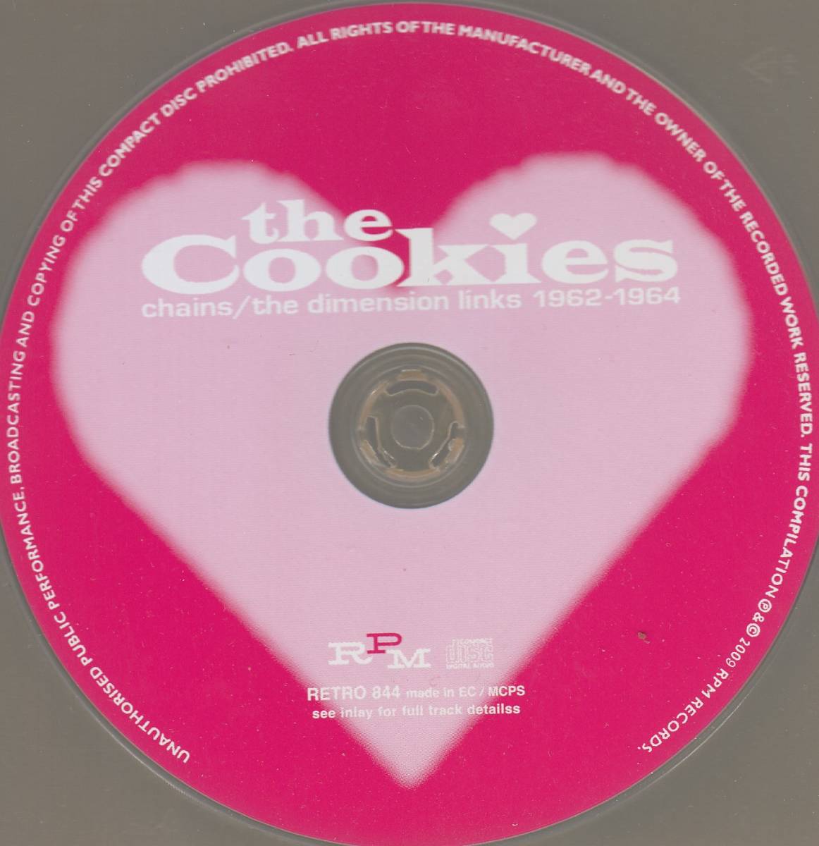 輸 The Cookies Chains - The Dimension Links 1962-1964◆規格番号■◆送料無料■即決●交渉有_画像3