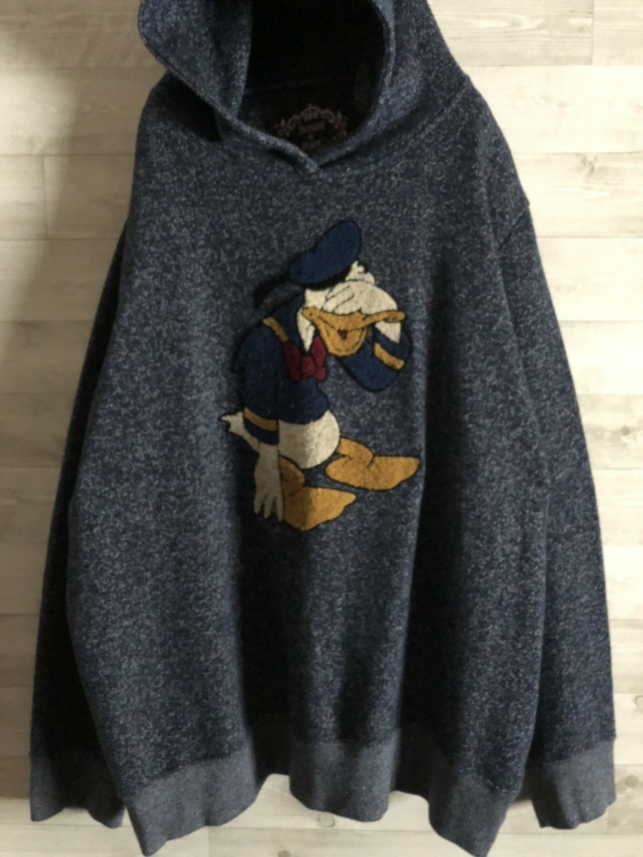 Paypayフリマ ディズニー ドナルド 刺繍 ワッペン パーカー Paypayフリマ ディズニー ドナルド 刺繍 ワッペン パーカー