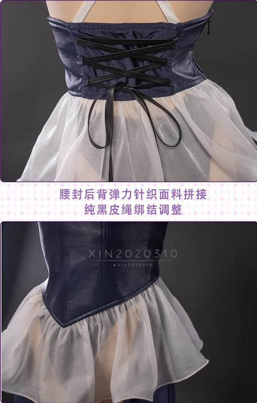 修正版 Fate/Grand Order スカサハ メイド服 コスプレ 衣装+靴下 修正版 Fate/Grand Order スカサハ メイド服 コスプレ 衣装+靴下