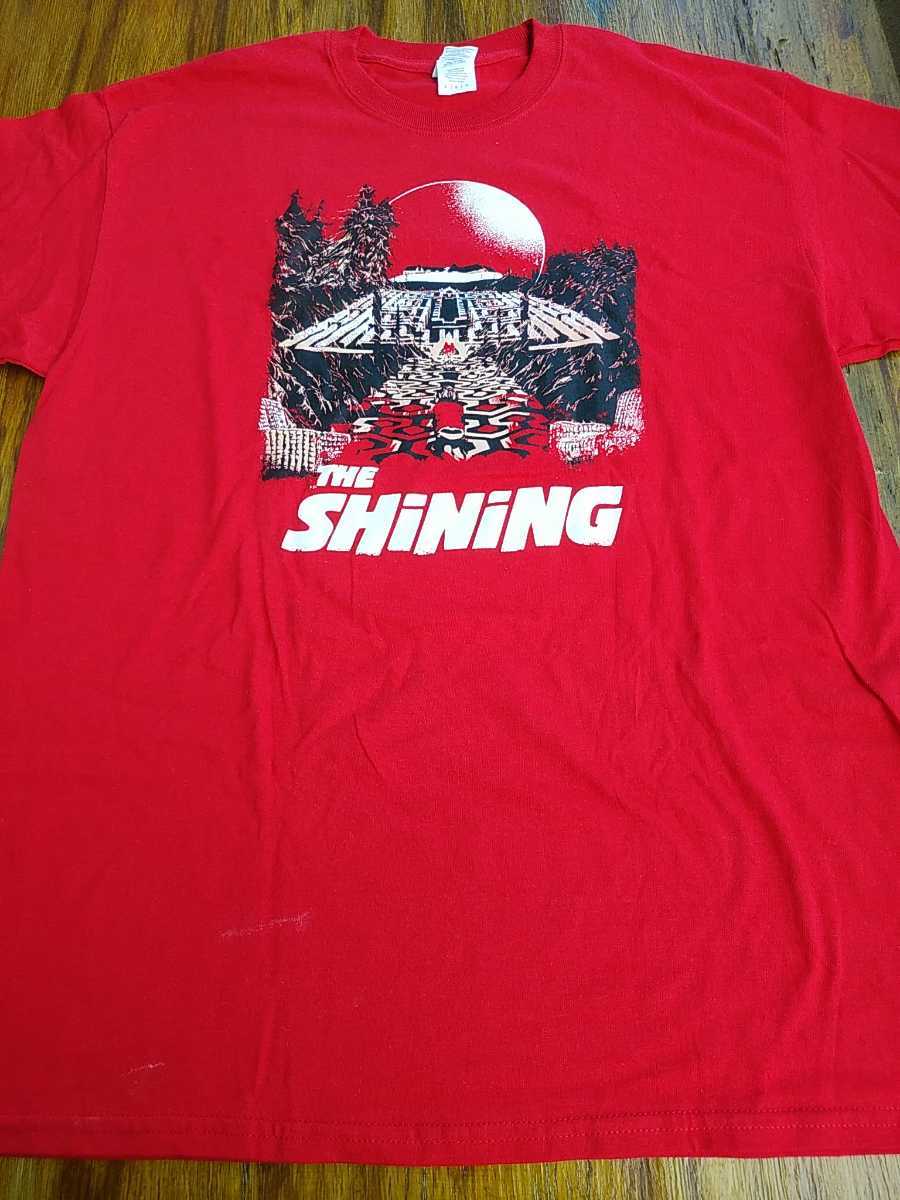  shining The Shining movie T-shirt red L / Stanley * Kubrick direction Stephen * King Jack * Nicole son