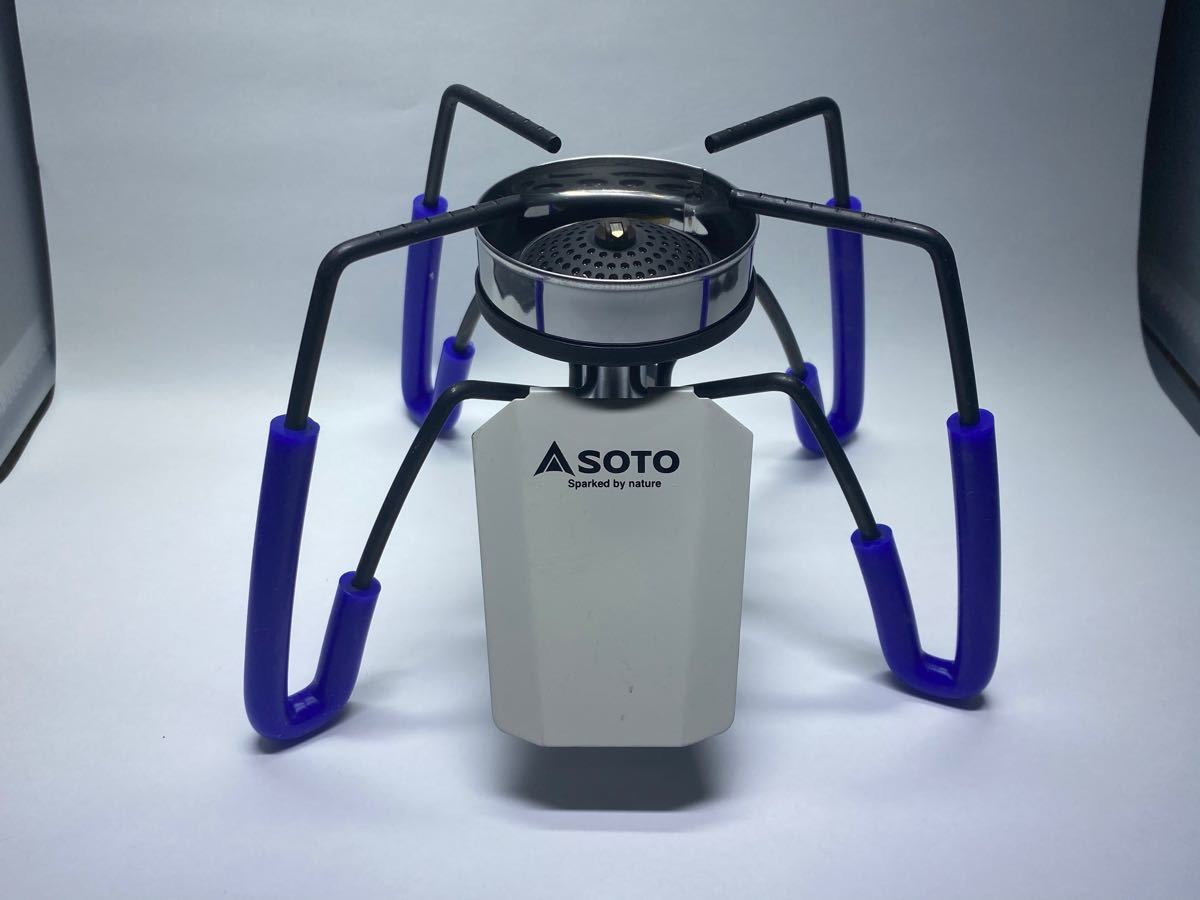 SOTO ST-310 専用 ウィンドスクリーン（風防）＆耐熱チューブ青4本