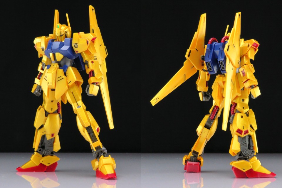 G0106完成品 1/144 HGUC 百式 REVIVE HG リバイブ 新生 Ver 機動戦士 Zガンダム MSN-00100 シャア専用 キャスバル専用 クワトロ ZZガンダム_画像2