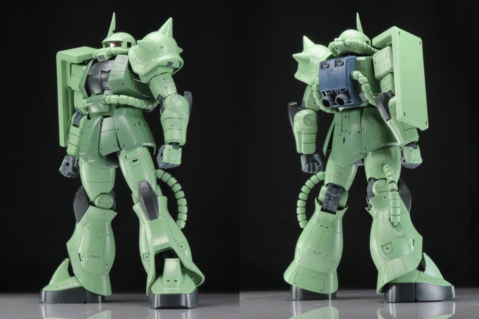 G0101完成品 1/48 メガサイズ 量産型 ザク 機動戦士ガンダム MS-06