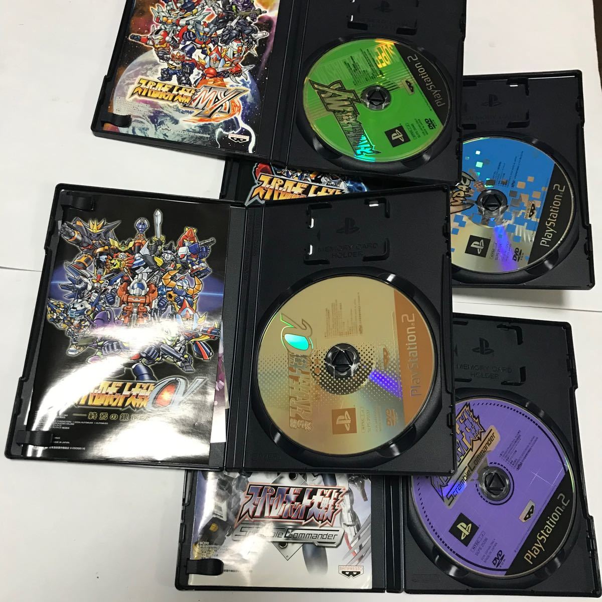 PS2ソフト　スーパーロボット大戦　 4本セット