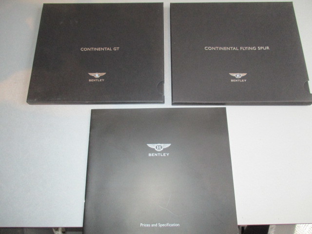 2005年カタログ　Bentley Continental GT, Flying Spur, Price & Specs_画像1