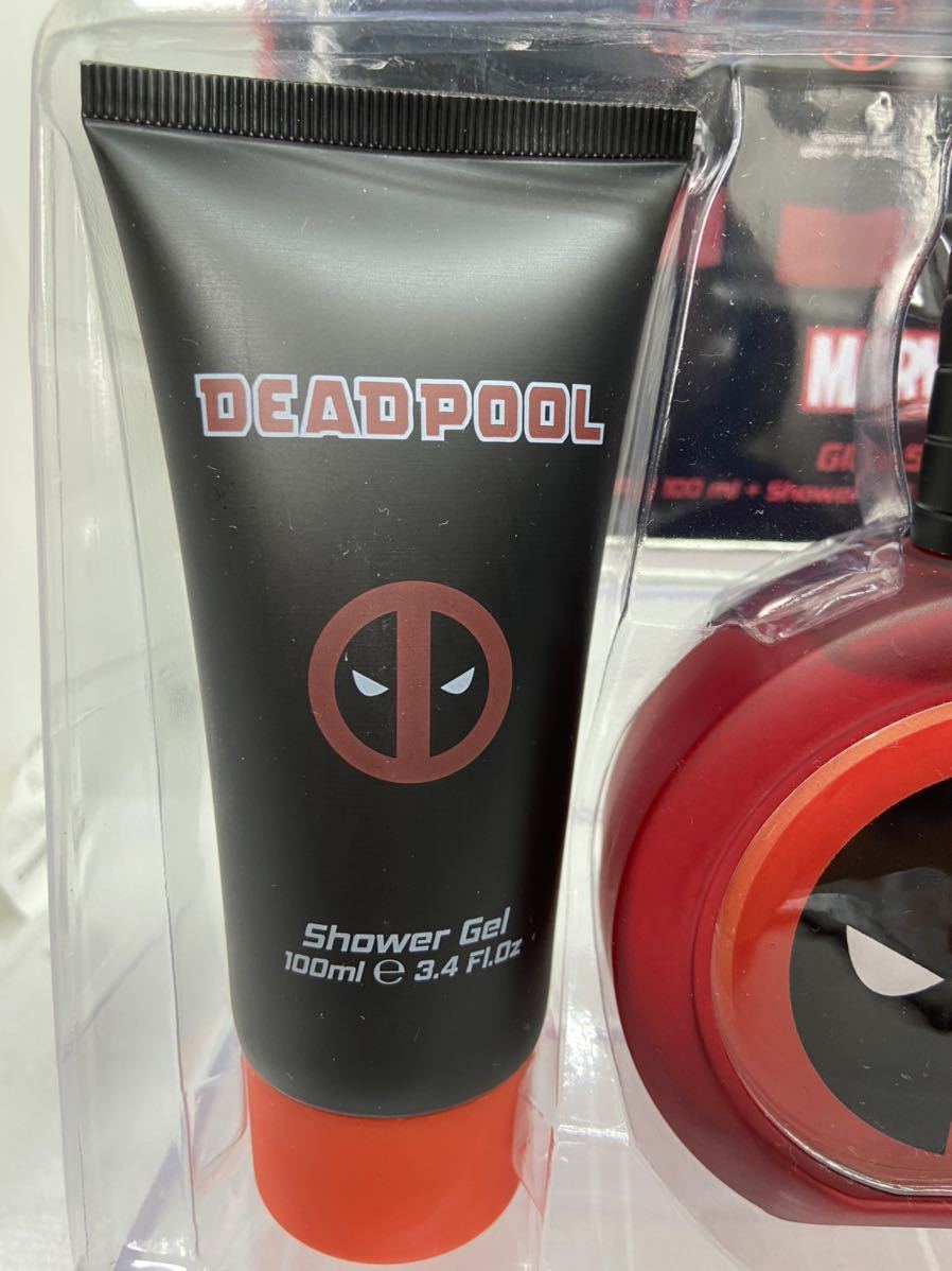 未使用　DEAD POOL GIFT SET マーベル デッドプール ギフトセット EDT 100ml SG 100ml ASB 100ml AK12_画像4