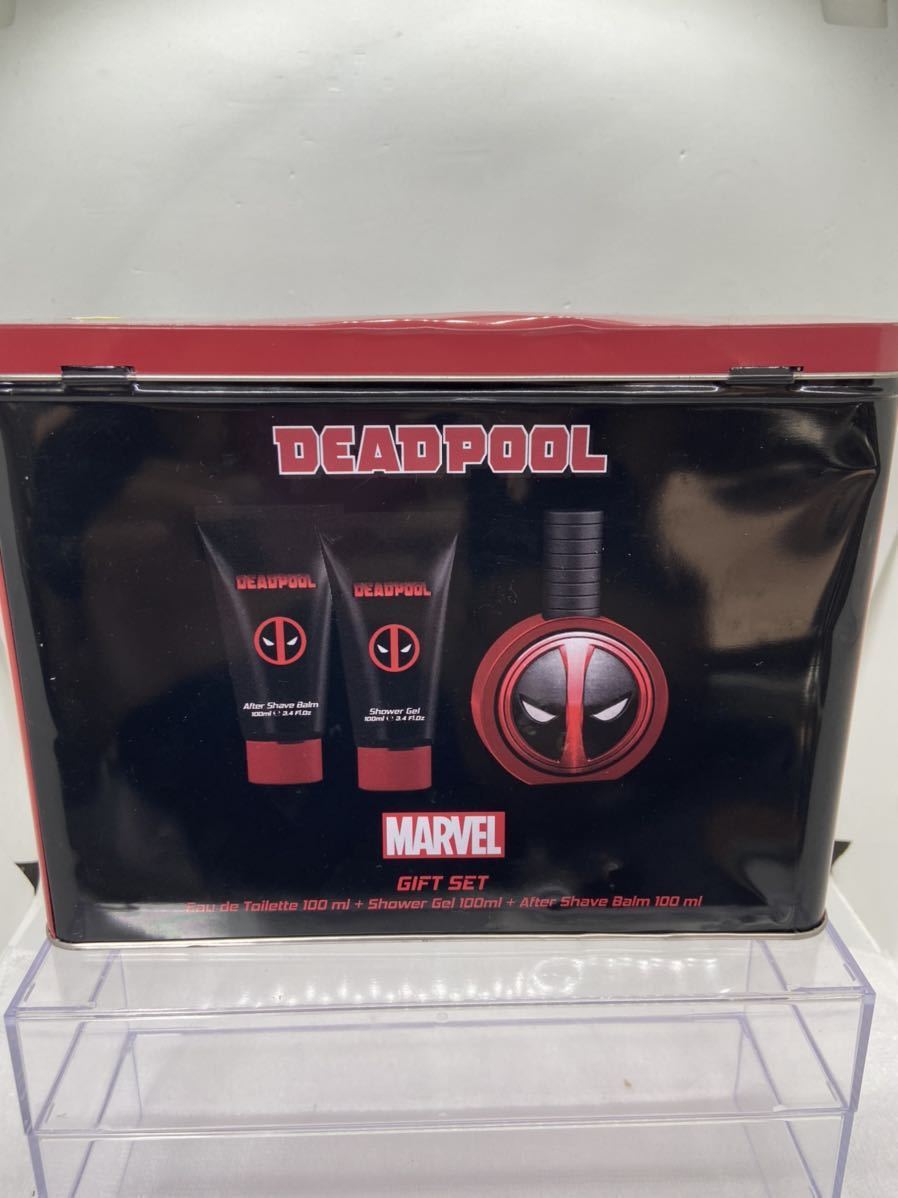 未使用　DEAD POOL GIFT SET マーベル デッドプール ギフトセット EDT 100ml SG 100ml ASB 100ml AK12_画像5