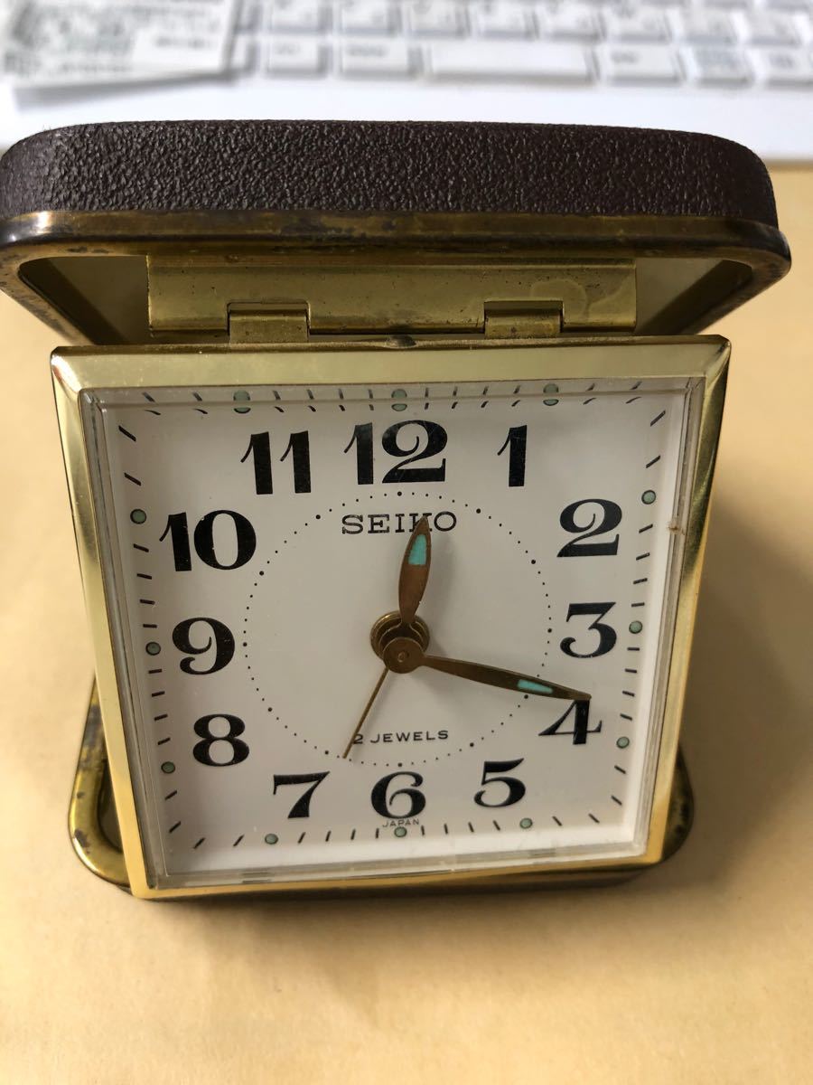 SEIKO 置き時計　目覚まし時計 SEIKO 昭和レトロ