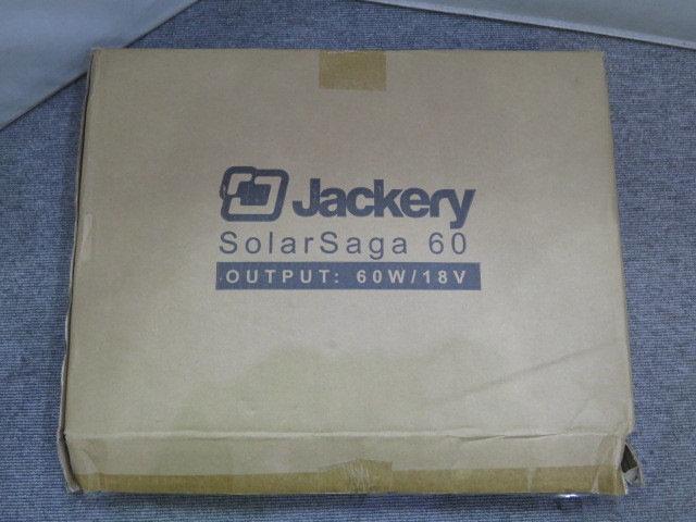 ▲○Jackery○ 未使用 SolarSaga60 PRO ソーラーパネル OUTPUT 60W/18V_画像1