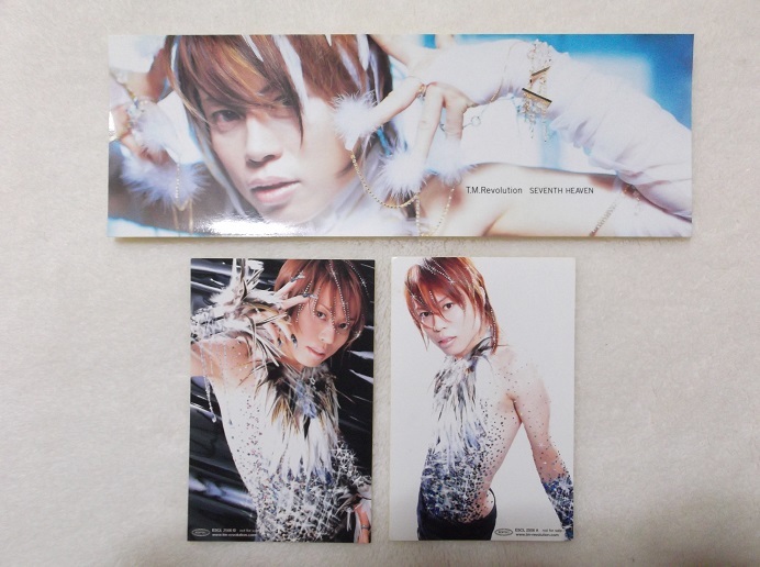 T.M.Revolution Takanori Nishikawa ☆ Седьмой Небесный Фотоальбом Albireo Первый ограниченный бонус Swarovski Super Beauty Sticker Решение!