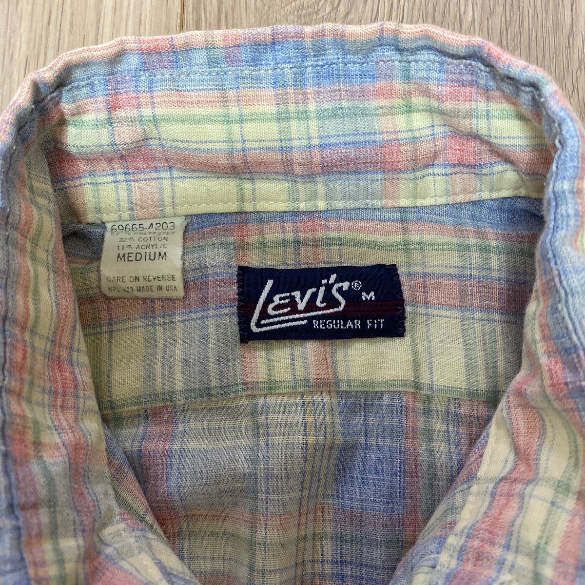 リーバイス Levi's チェックシャツ