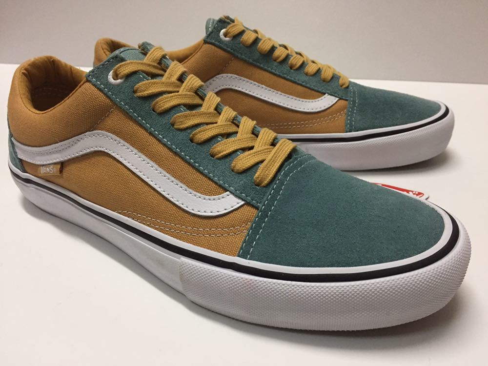 新品 人気 VANS PRO OLD SKOOL バンズ プロ オールドスクール スエード スケート US 11 JP 29 レアカラー 正規品_画像2