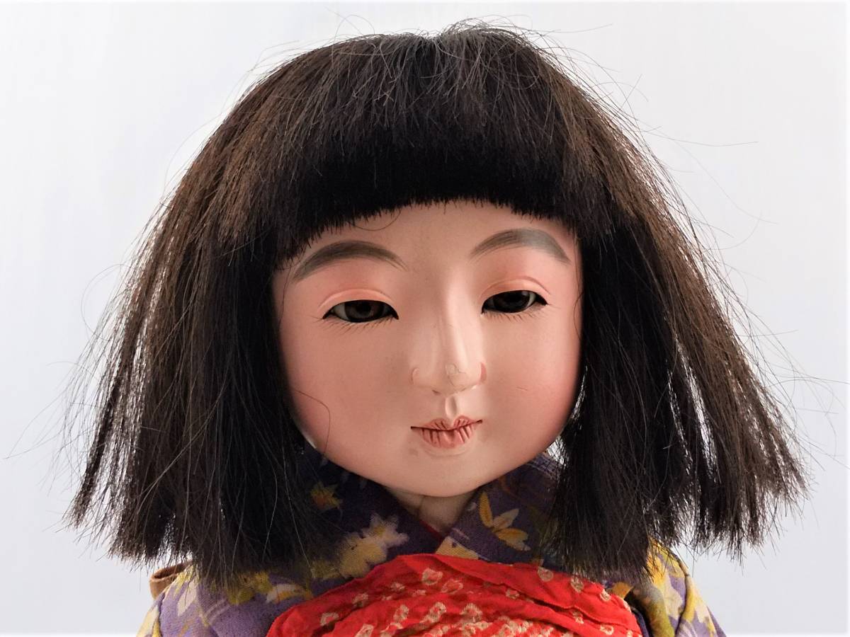 (Y9)　市松人形　日本人形　時代物　京人形　女の子　アンティーク_画像3