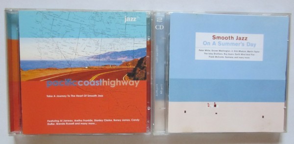 【送料無料】Smooth Jazz コンピレーション 2枚4CD 57曲 Al Jarreau Stanley Clarke Mike Post Grover Washington Jr Herbie Hancock_画像1
