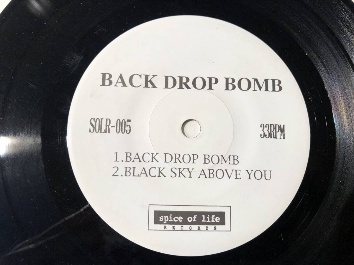  record / 7 -inch * turbo zgok& BACK DROP BOMB*MIXTURE FREAKS EP.