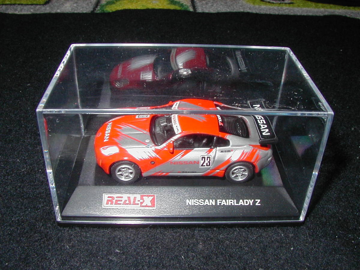 REAL-X リアル-X 1/72 日産 フェアレディZ 350Z(Z33) アドバンレーシングカー NISSAN FAIRLADY Z 350Z (Z33) ADVAN RACING CAR_画像1