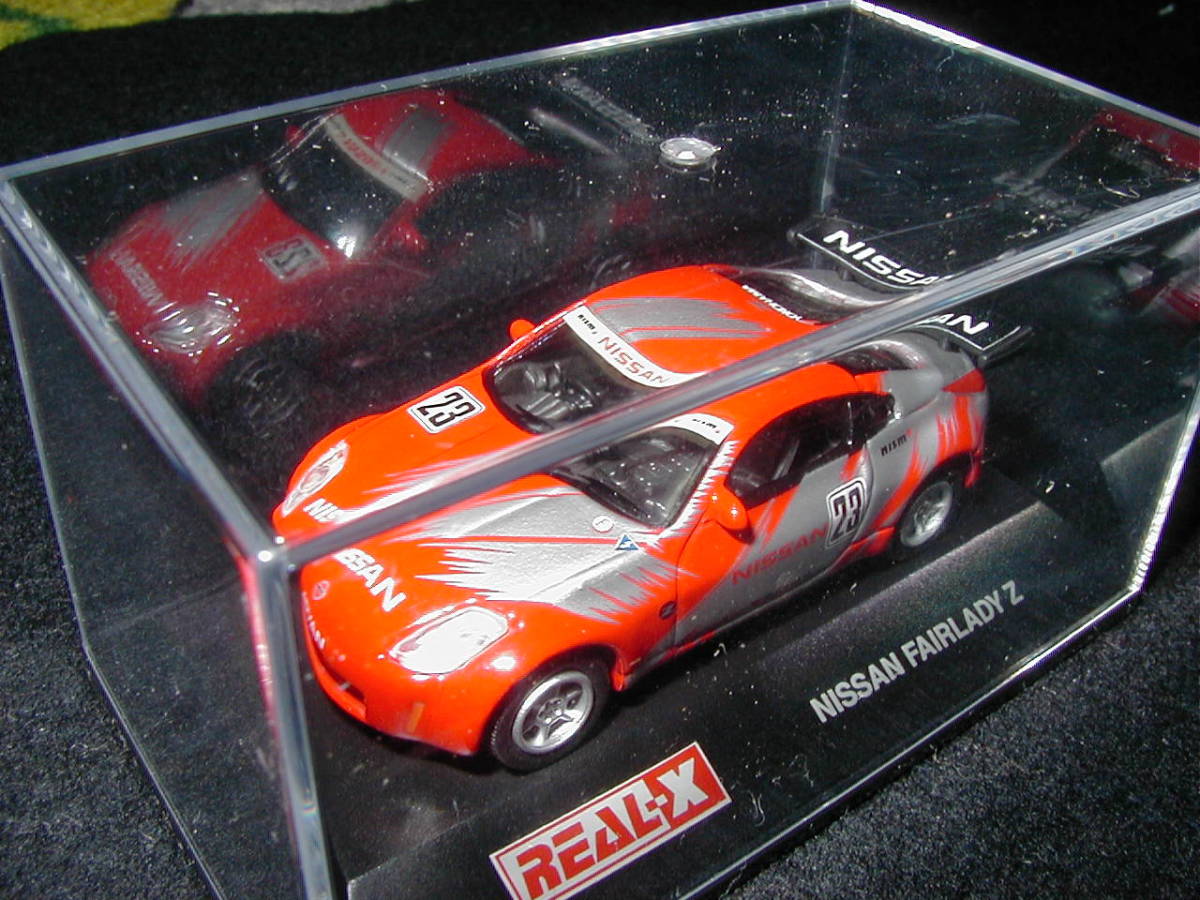 REAL-X リアル-X 1/72 日産 フェアレディZ 350Z(Z33) アドバンレーシングカー NISSAN FAIRLADY Z 350Z (Z33) ADVAN RACING CAR_画像2