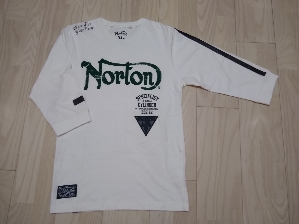 Norton　ノートン　７分袖 長袖Tシャツ