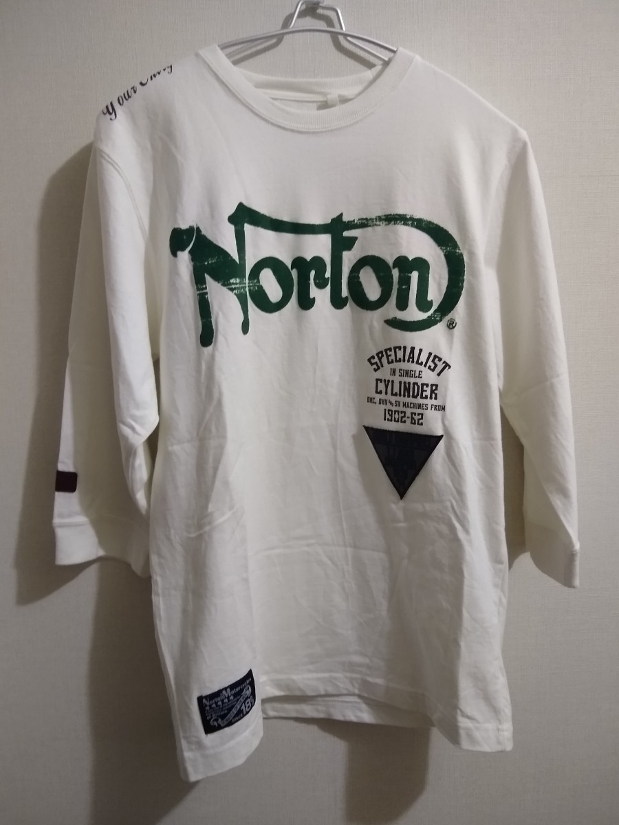 Norton　ノートン　７分袖 長袖Tシャツ