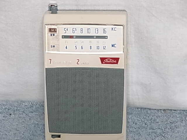 何でも揃う 2バンド 【7TR-415S】 東芝 TOSHIBA ラジオ 管理19021916 美品、仕様頻度は少ないのです 分解・整備・調整済品です 一般