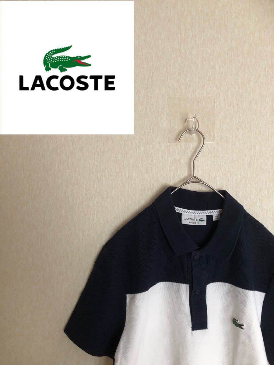 LACOSTE/ラコステ ワンポイントロゴ ポロシャツ 半袖/トップス 日本製