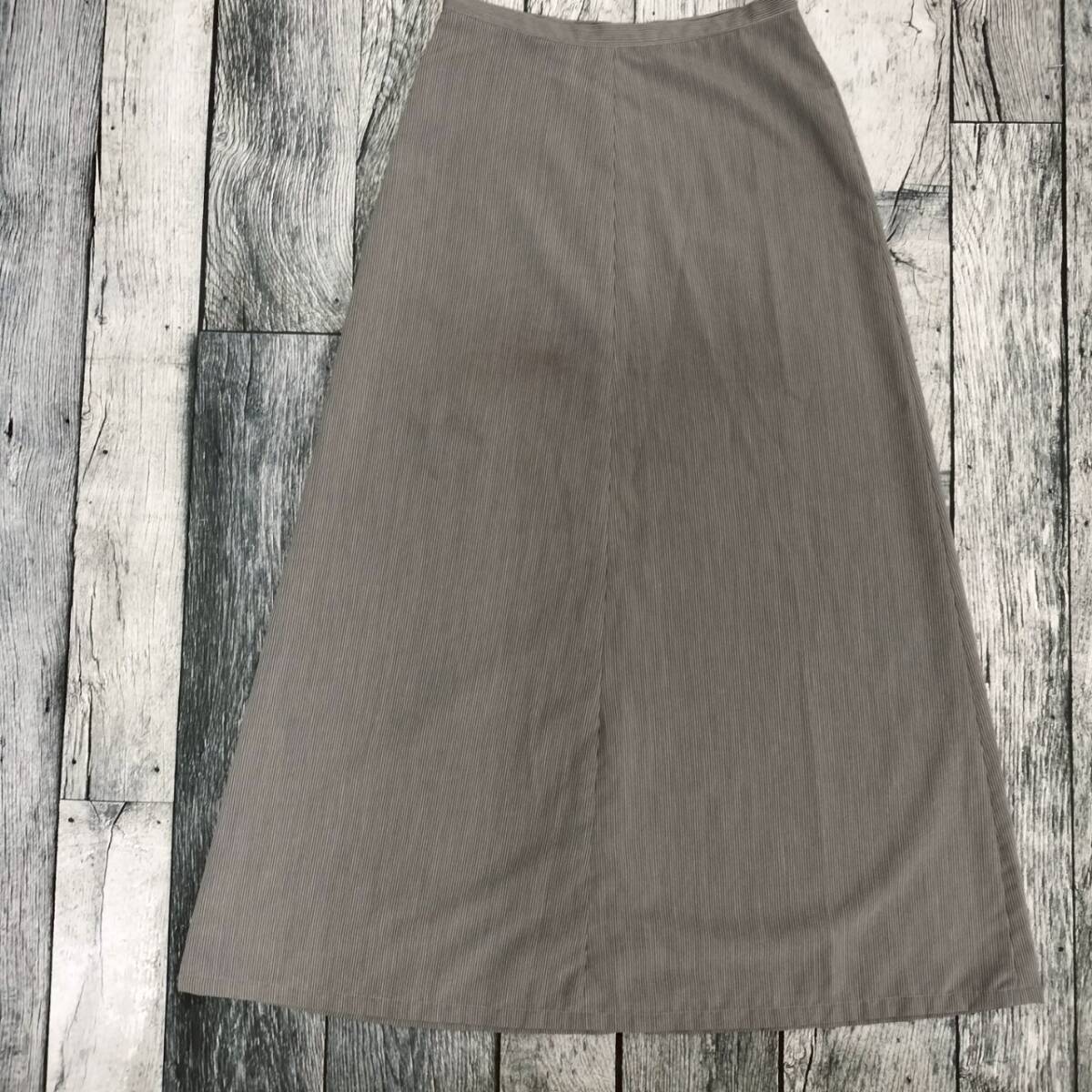 agnes b. アニエスベー レディース スーツ セットアップ テーラードジャケット ストレートパンツ グレー Sサイズ 上品フォーマル ビジネス_画像5