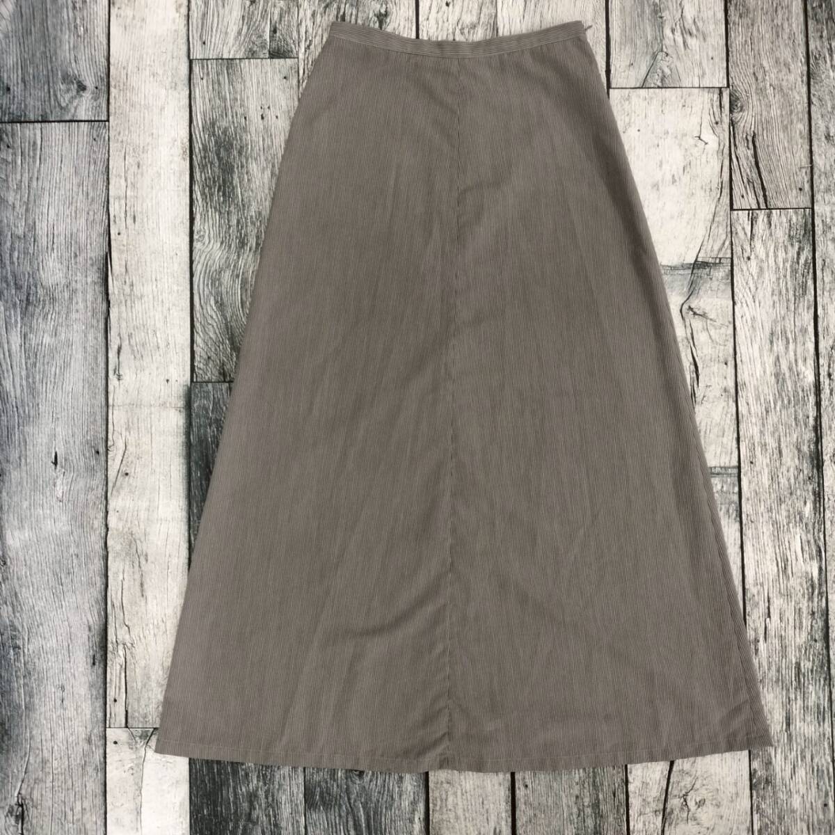 agnes b. アニエスベー レディース スーツ セットアップ テーラードジャケット ストレートパンツ グレー Sサイズ 上品フォーマル ビジネス_画像4