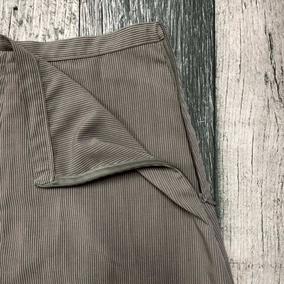 agnes b. アニエスベー レディース スーツ セットアップ テーラードジャケット ストレートパンツ グレー Sサイズ 上品フォーマル ビジネス_画像6