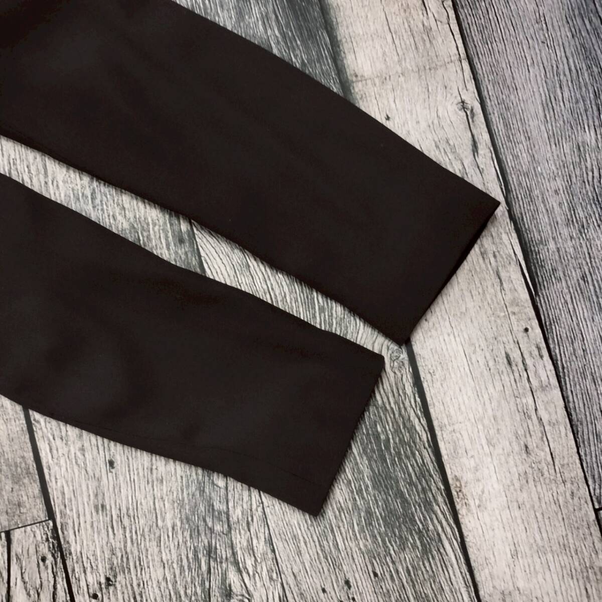 日本製 agnes b. アニエスベー レディース テーラードジャケット ブラック フォーマル 上品 シンプル Mサイズ 通勤 通学 フォーマル_画像6