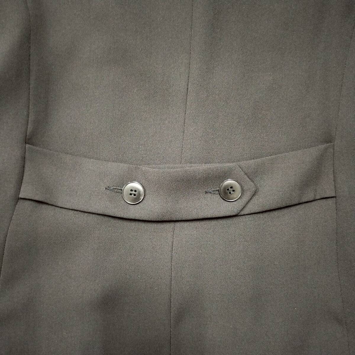 日本製 agnes b. アニエスベー レディース テーラードジャケット ブラック フォーマル 上品 シンプル Mサイズ 通勤 通学 フォーマル_画像5