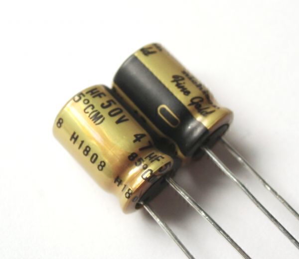 [10個] ニチコン FG 50V 47uF Fine Gold ★生産終了品_画像2