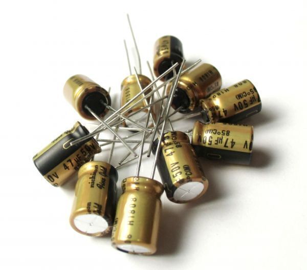 [10個] ニチコン FG 50V 47uF Fine Gold ★生産終了品_画像1