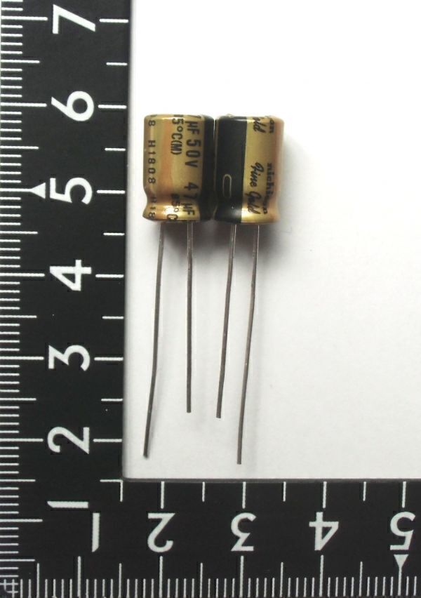 [10個] ニチコン FG 50V 47uF Fine Gold ★生産終了品_画像3