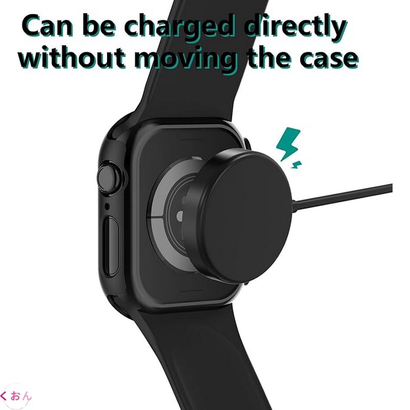 5枚セット 42mm PC + 強化ガラス 一体型 装着簡単 アップル ウォッチ Apple Watch series 11（2025）/ 10 耐衝撃 全面保護 ケース カバー_画像4
