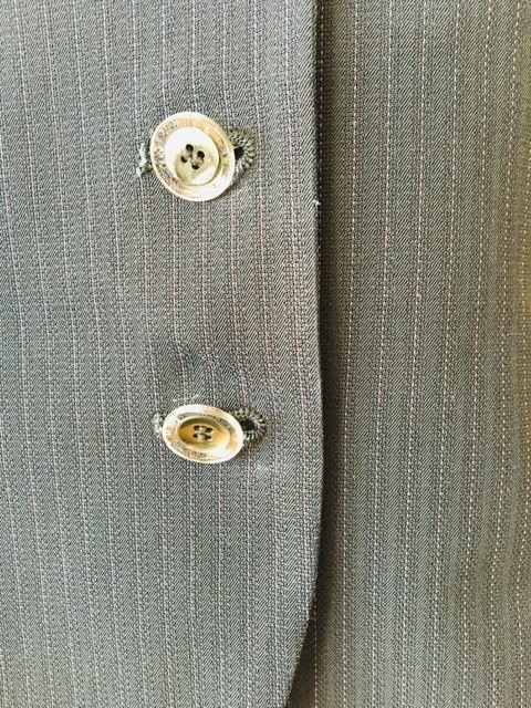 ※Cランク※【中古】SELERY_11号ベスト(ストライプ)03811/セロリー/かわいいOL制服/おしゃれ会社事務服 _画像7