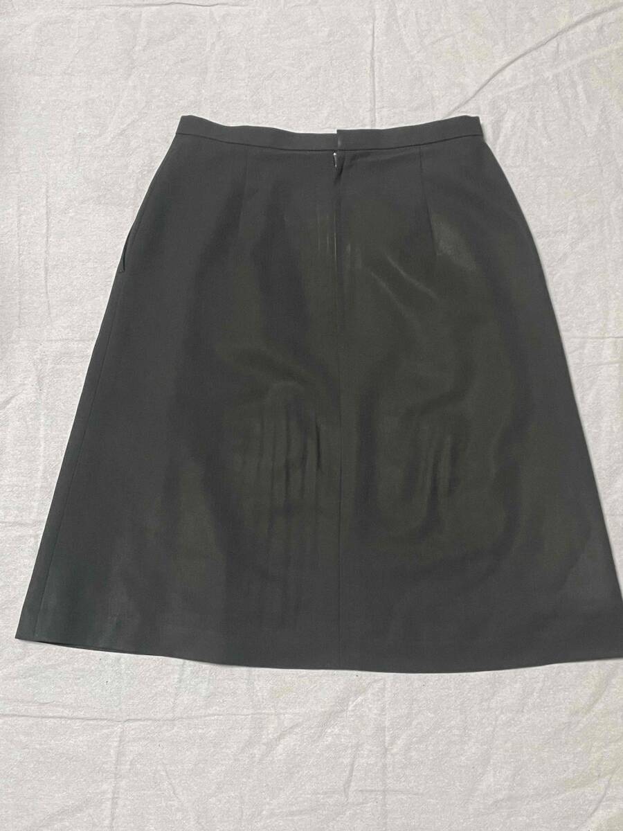 ※Dランク※【中古】Amatir_11号_Aラインスカート_AS2258/ブラック/ボンマックス/おしゃれオフィスユニフォーム/かわいいOL会社事務服_画像3