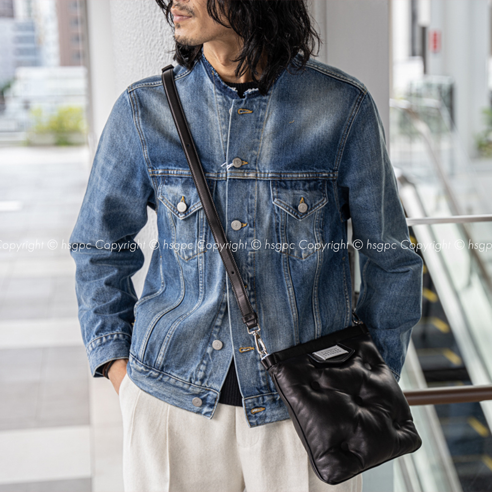 【定価16万】新品 メゾンマルジェラ ノーカラーデニム ジャケット カラーレス Gジャン ブルゾン Maison Margiela 定番 アウター_画像2