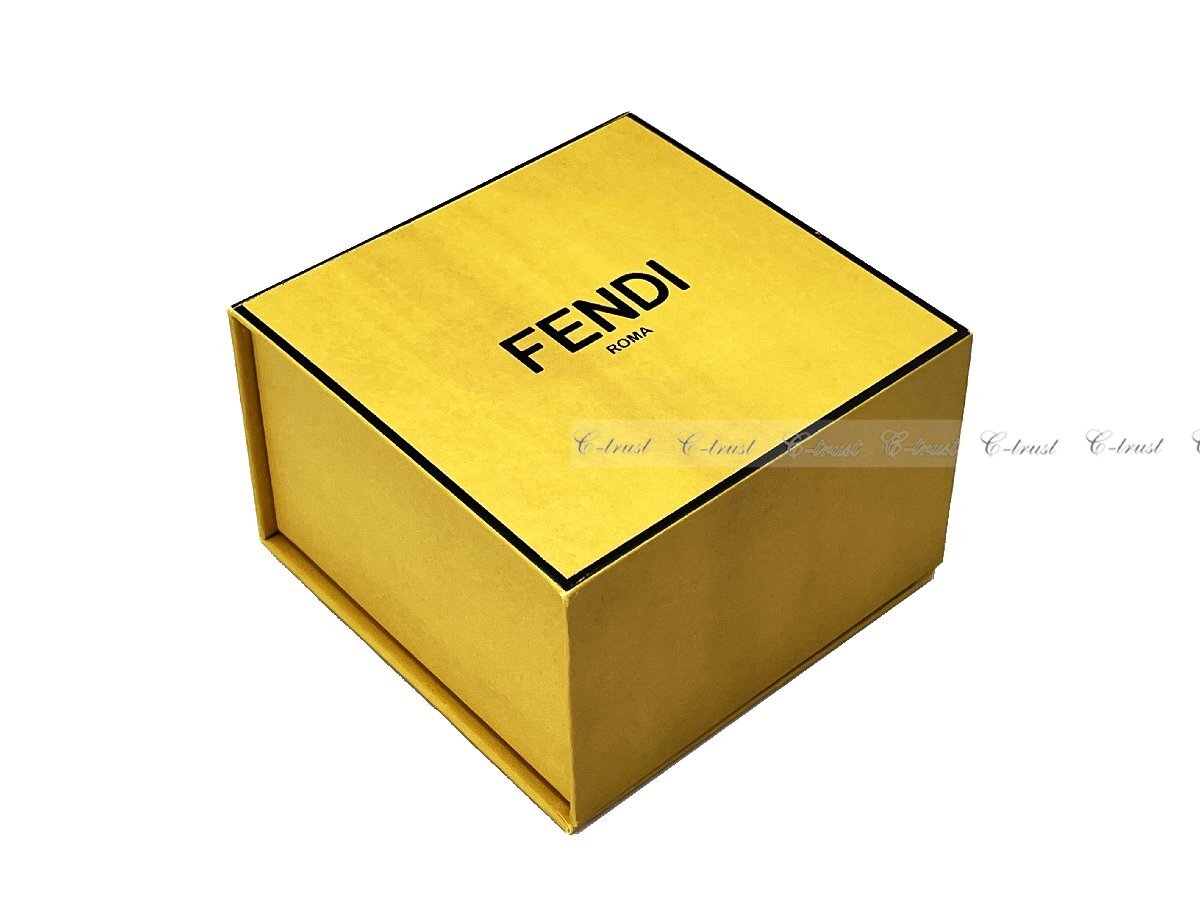 L755-M.. FENDI フェンディ リング 指輪 RING O'Lock パラジウム メタル FF ロゴ メンズ イタリア製 7AJ796B08F0TH0 ★ シルバー_画像9