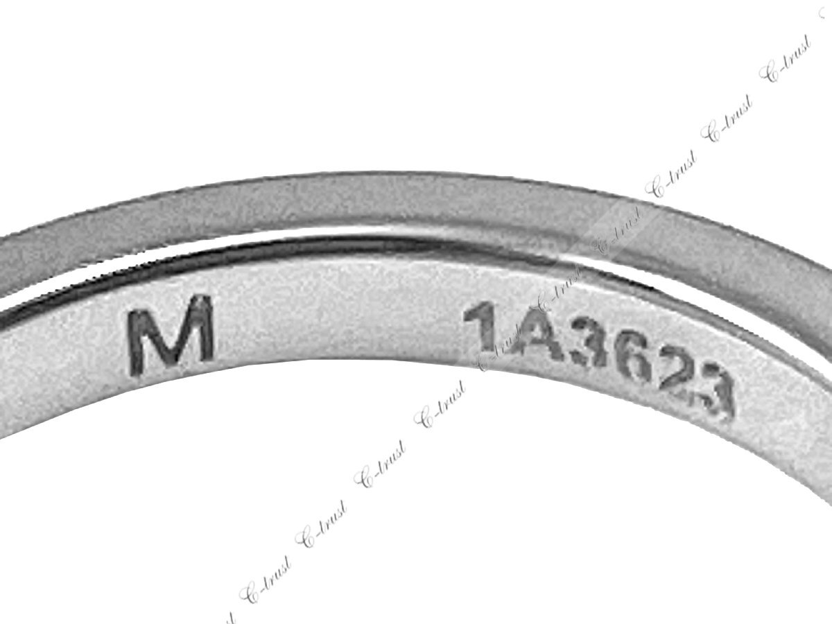 L755-M.. FENDI フェンディ リング 指輪 RING O'Lock パラジウム メタル FF ロゴ メンズ イタリア製 7AJ796B08F0TH0 ★ シルバー_画像8