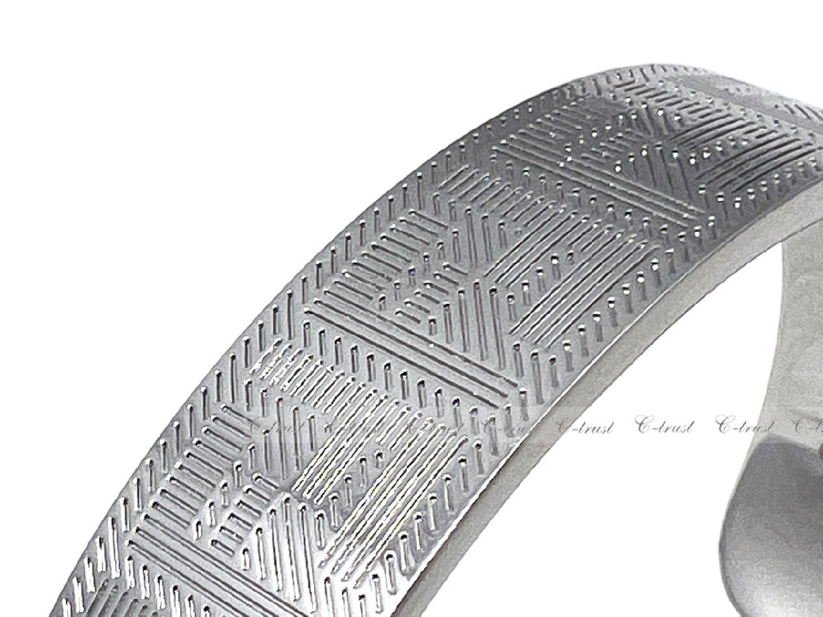 L331-M.. FENDI フェンディ Shadow ブレスレット アクセサリー パラジウム メタル FF ロゴ イタリア製 7AJ765B08F0TH0 ★ SILVER_画像4