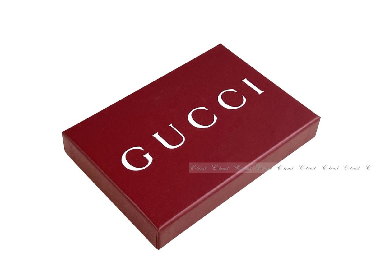 L815.. GUCCI グッチ 財布 ウォレット カードケース インターロッキング G キャンバス ロゴ イタリア製 ★ ブラック_画像8