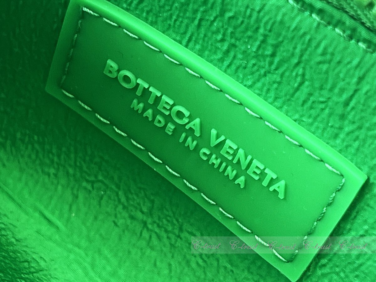 L885.. BOTTEGA VENETA ボッテガ ヴェネタ 財布 コイン ケース ジップ リング イントレ ラバー シリコン ★ 3724 PARAKEET_画像6